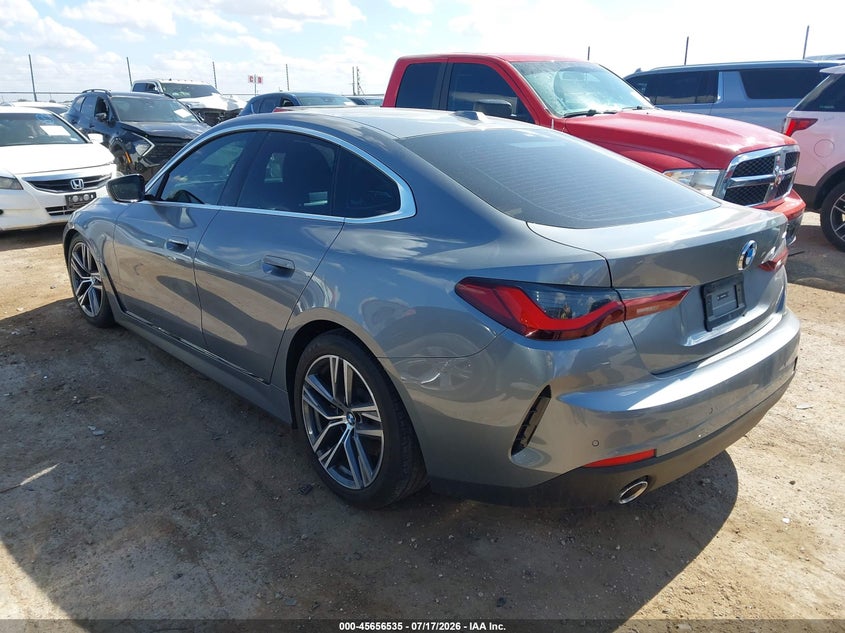 Vin: wba63av00rft60666, lot: 46155090, bmw 430i gran coupe 20243
