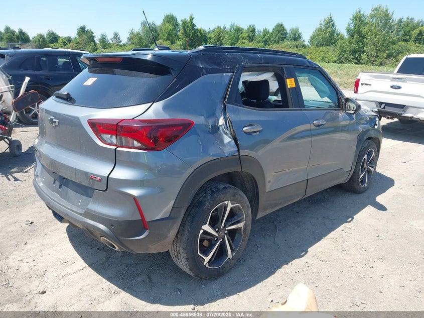 2021 Chevrolet Trailblazer Awd Rs VIN: KL79MUSL8MB026556 Lot: 45656538