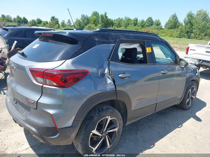 2021 Chevrolet Trailblazer Awd Rs VIN: KL79MUSL8MB026556 Lot: 45656538