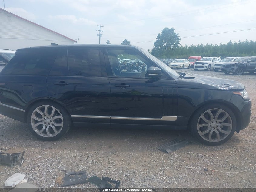 2017 Land Rover Range Rover 3.0L V6 Supercharged Hse VIN: SALGS2FV1HA369312 Lot: 45656552