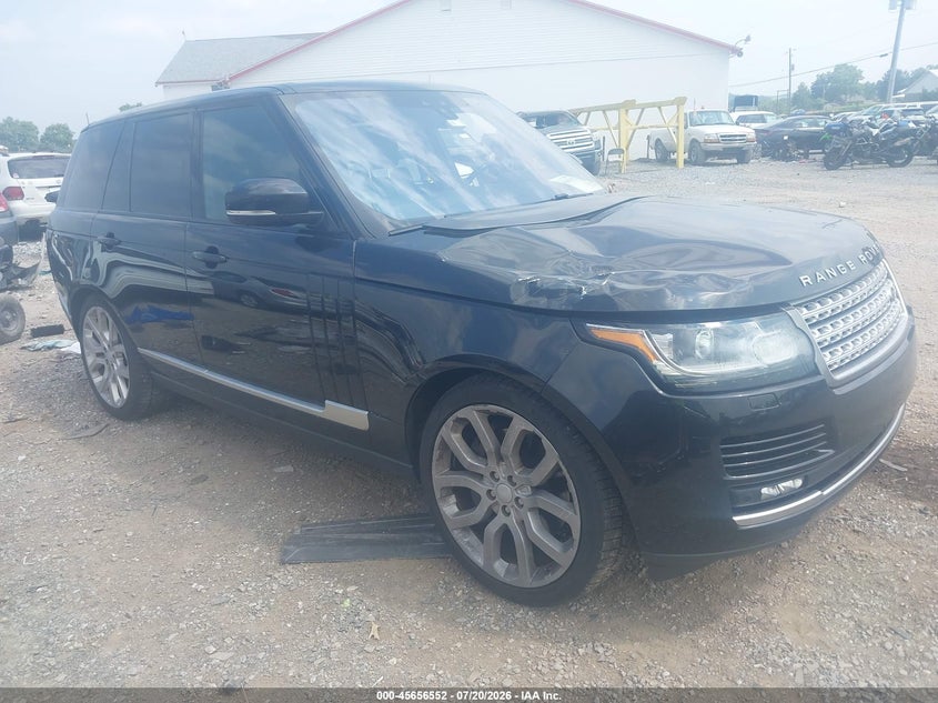 2017 Land Rover Range Rover 3.0L V6 Supercharged Hse VIN: SALGS2FV1HA369312 Lot: 45656552