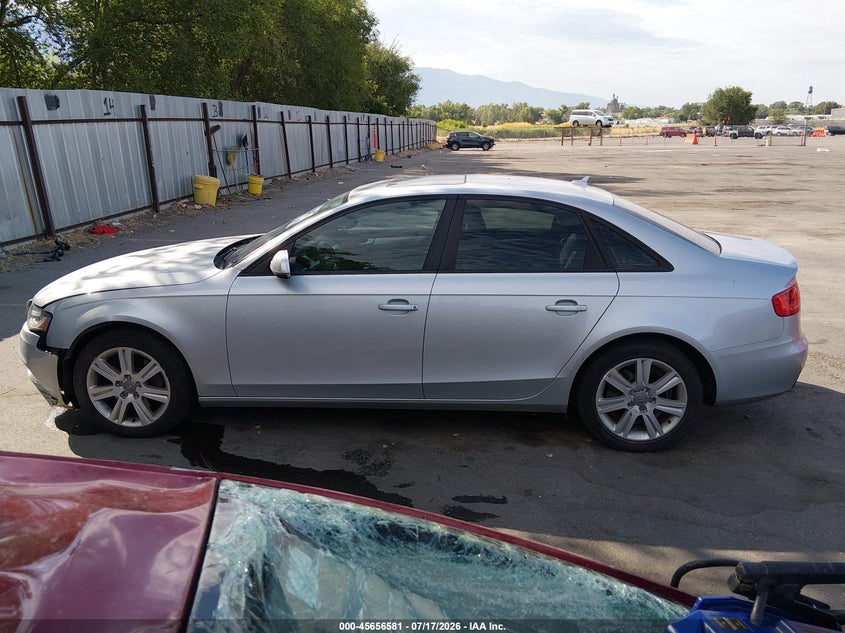 2011 Audi A4 2.0T Premium VIN: WAUBFAFL2BN027878 Lot: 45656581