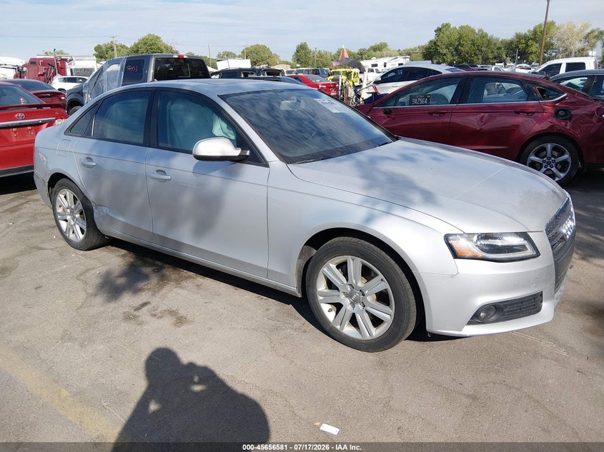 2011 Audi A4 2.0T Premium VIN: WAUBFAFL2BN027878 Lot: 45656581
