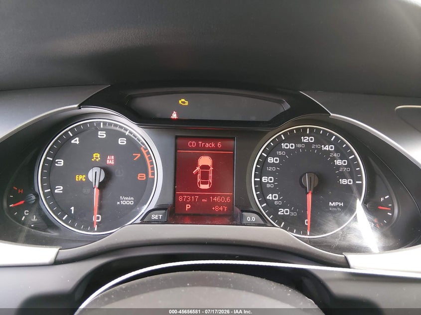 2011 Audi A4 2.0T Premium VIN: WAUBFAFL2BN027878 Lot: 45656581