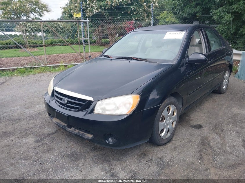 2006 Kia Spectra, Обычный износ, IAAI, VIN KNAFE121165298400 — фото 2