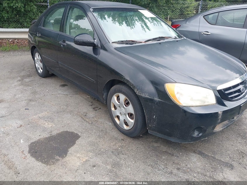 2006 Kia Spectra Ex/Lx/Sx VIN: KNAFE121165298400 Lot: 45656587