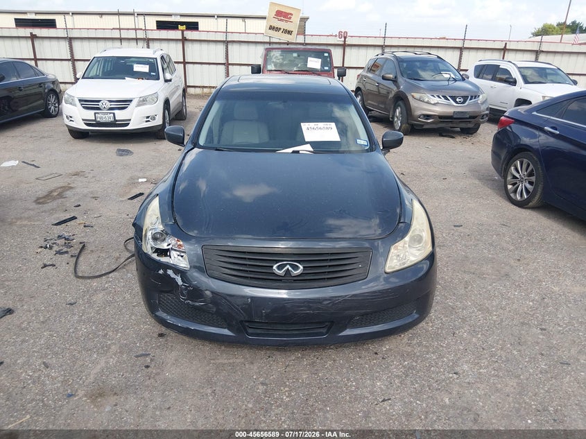 2009 Infiniti G37 Journey VIN: JNKCV61E69M307382 Lot: 45656589