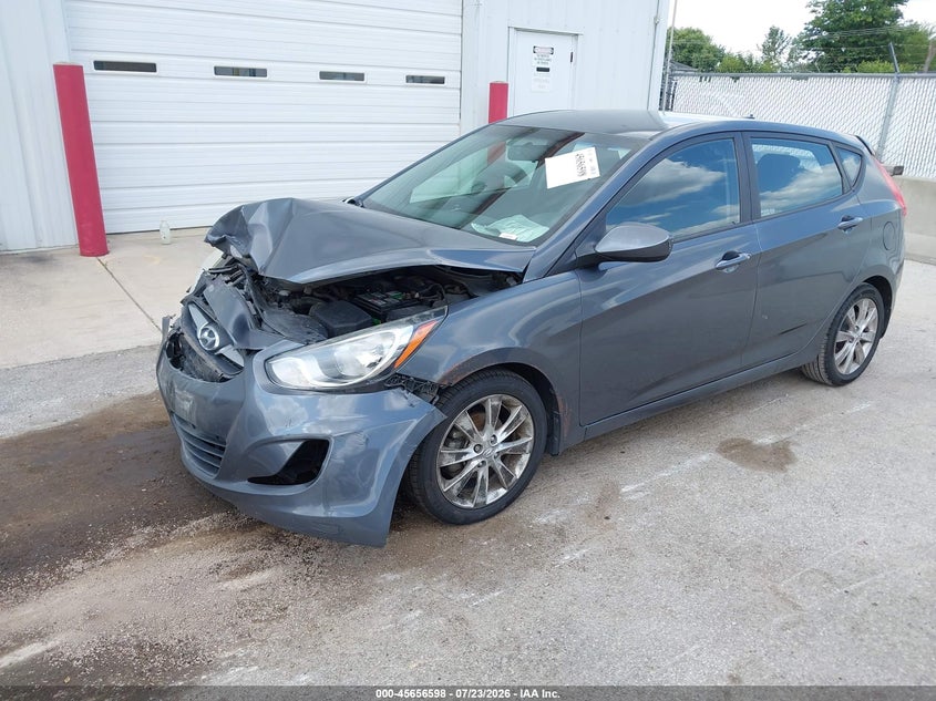 Vin: kmhcu5ae0cu020105, lot: 46155153, hyundai accent se 20122