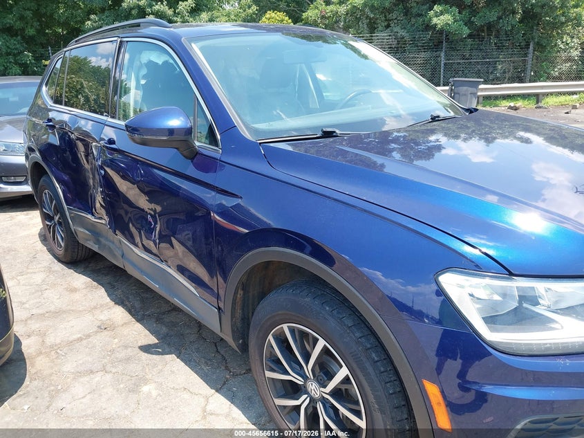2021 Volkswagen Tiguan 2.0T Se/2.0T Se R-Line Black/2.0T Sel VIN: 3VV3B7AX4MM100246 Lot: 45656615