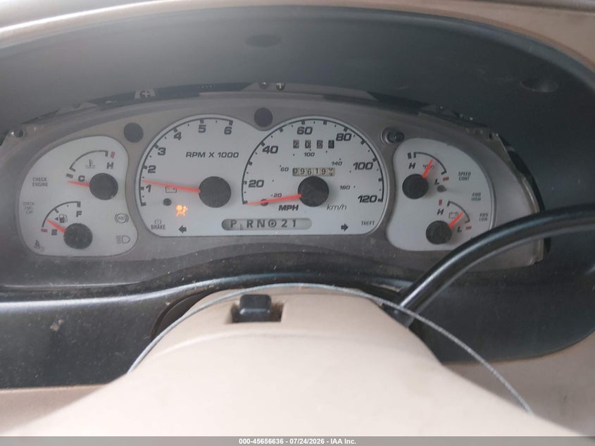 2002 FORD EXPLORER SPORT auction photo 7