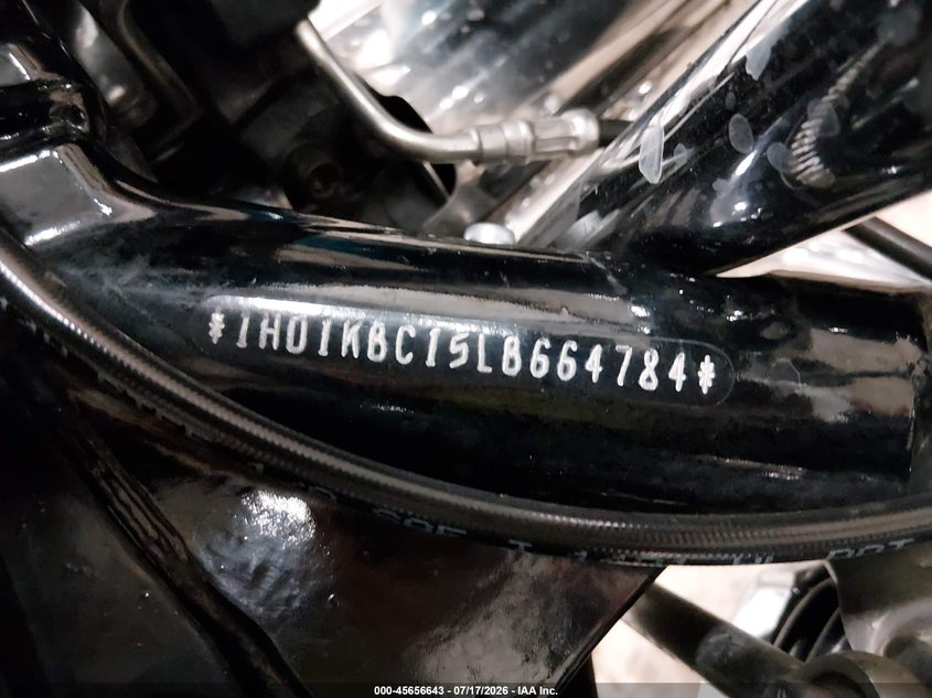 2020 Harley-Davidson Flhx VIN: 1HD1KBC15LB664784 Lot: 45656643
