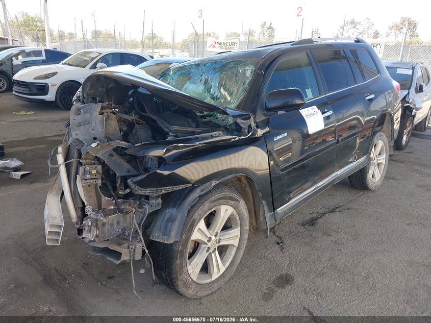 Vin: 5tddk3eh3bs086237, lot: 46155225, toyota highlander limited v6 20112