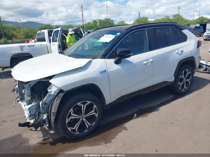 2022 TOYOTA RAV4 PRIME auction photo 2