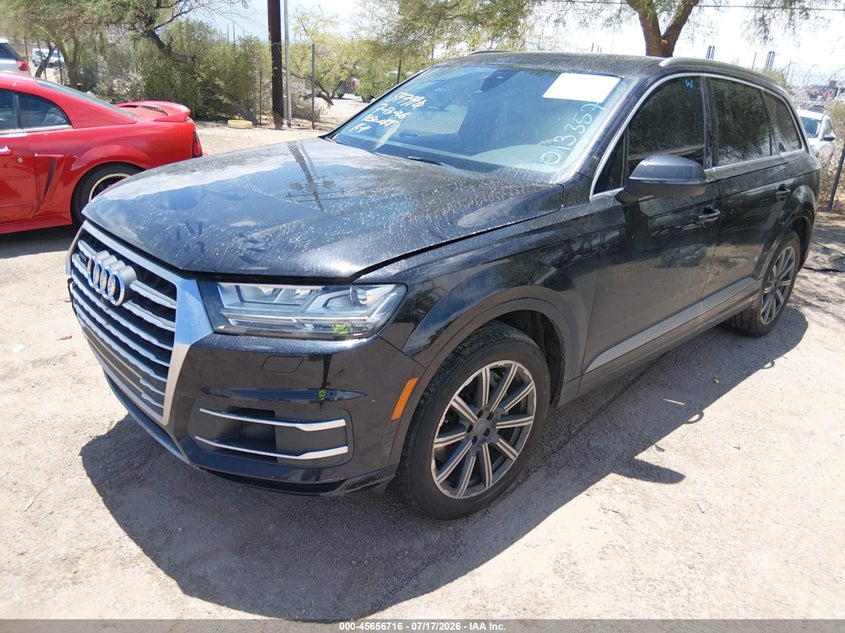 Vin: wa1laaf71hd013357, lot: 46155271, audi q7 3.0t premium 20172