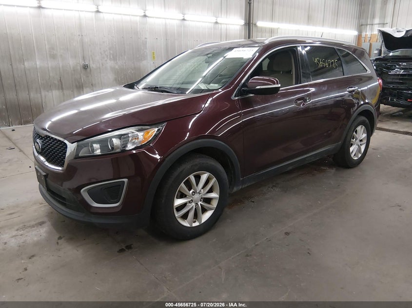 2017 Kia Sorento, Звичайний знос, IAAI, VIN 5XYPG4A3XHG217409 — фото 2