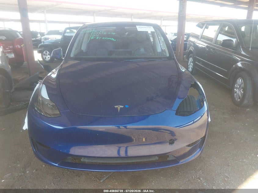 2023 Tesla Model Y Awd/Long Range Dual Motor All-Wheel Drive VIN: 7SAYGAEE7PF897471 Lot: 45656739