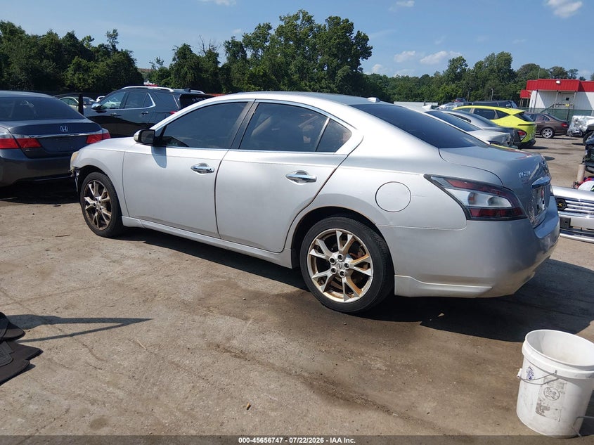 Vin: 1n4aa5ap2cc820633, lot: 46155302, nissan maxima 3.5 sv 20123