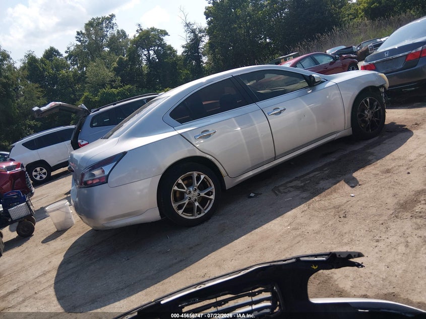 Vin: 1n4aa5ap2cc820633, lot: 46155302, nissan maxima 3.5 sv 20124