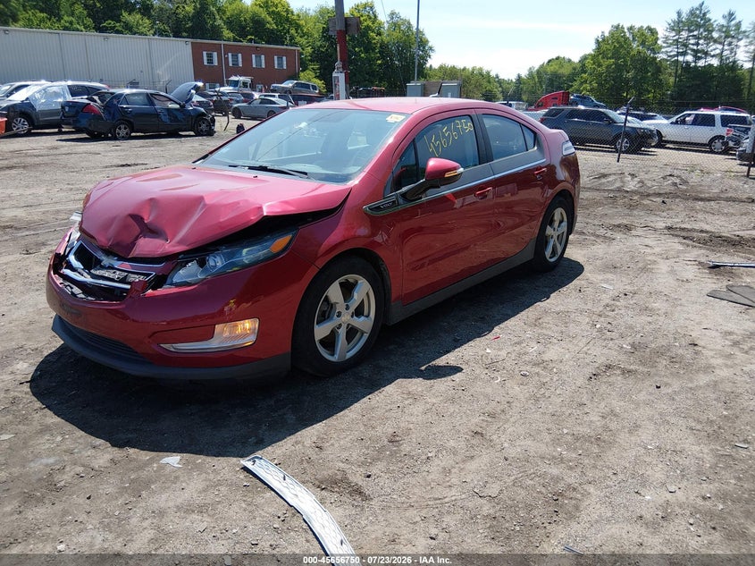 Vin: 1g1rf6e42du138926, lot: 46155305, chevrolet volt 20132