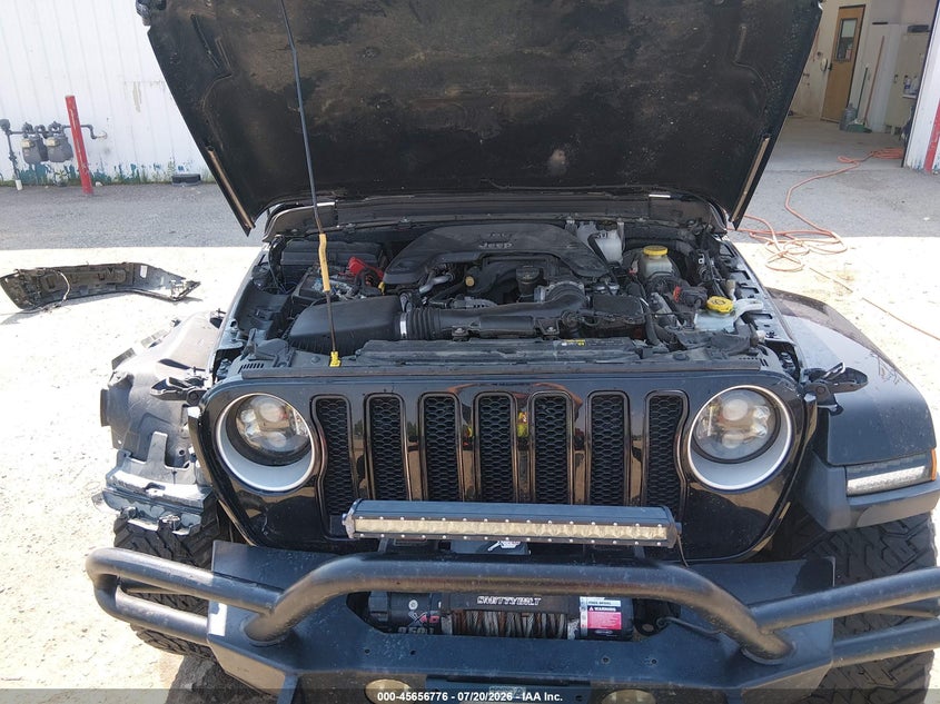 2019 Jeep Wrangler Unlimited Sahara VIN: 1C4HJXEG5KW565066 Lot: 45656776