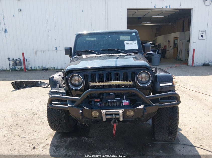 2019 Jeep Wrangler Unlimited Sahara VIN: 1C4HJXEG5KW565066 Lot: 45656776