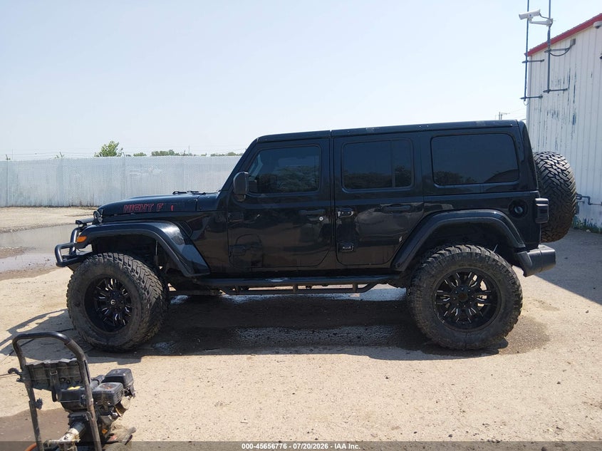 2019 Jeep Wrangler Unlimited Sahara VIN: 1C4HJXEG5KW565066 Lot: 45656776