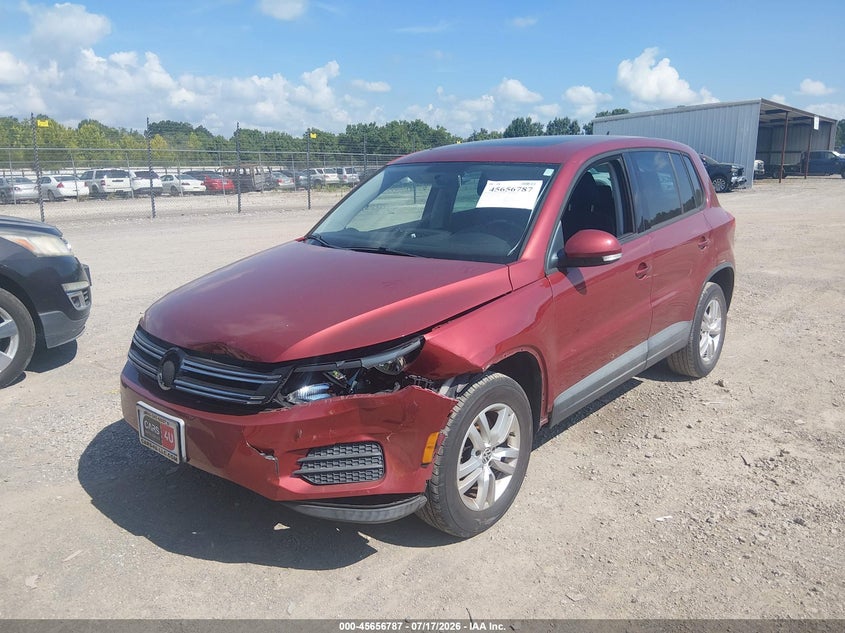 VOLKSWAGEN TIGUAN 2012 VIN WVGAV7AX9CW004412
