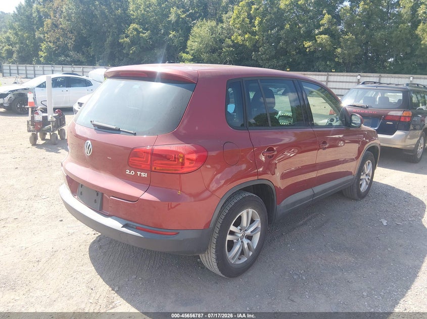 VOLKSWAGEN TIGUAN 2012 VIN WVGAV7AX9CW004412