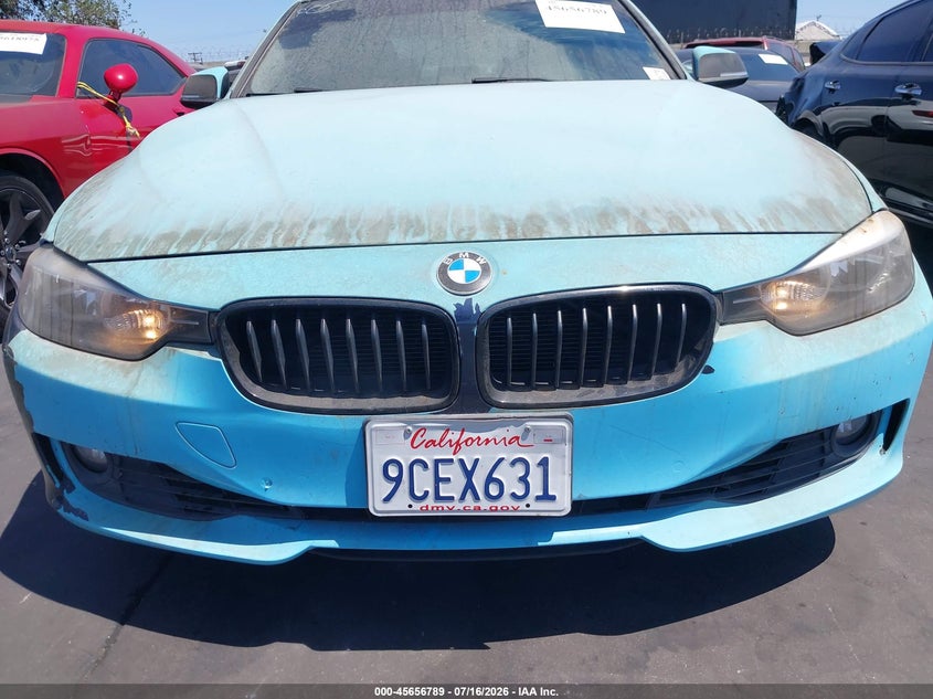2015 BMW 328I VIN: WBA3C1C57FK123967 Lot: 45656789