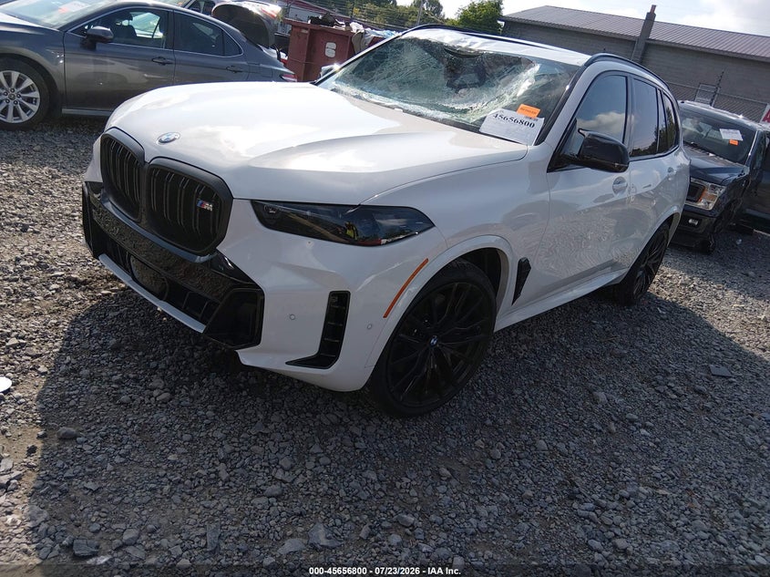 Vin: 5ux33eu00t9336581, lot: 46155355, bmw x5 m60i 20262