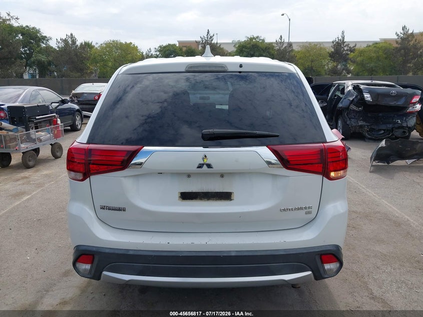 2018 Mitsubishi Outlander Se VIN: JA4AD3A33JZ041541 Lot: 45656817