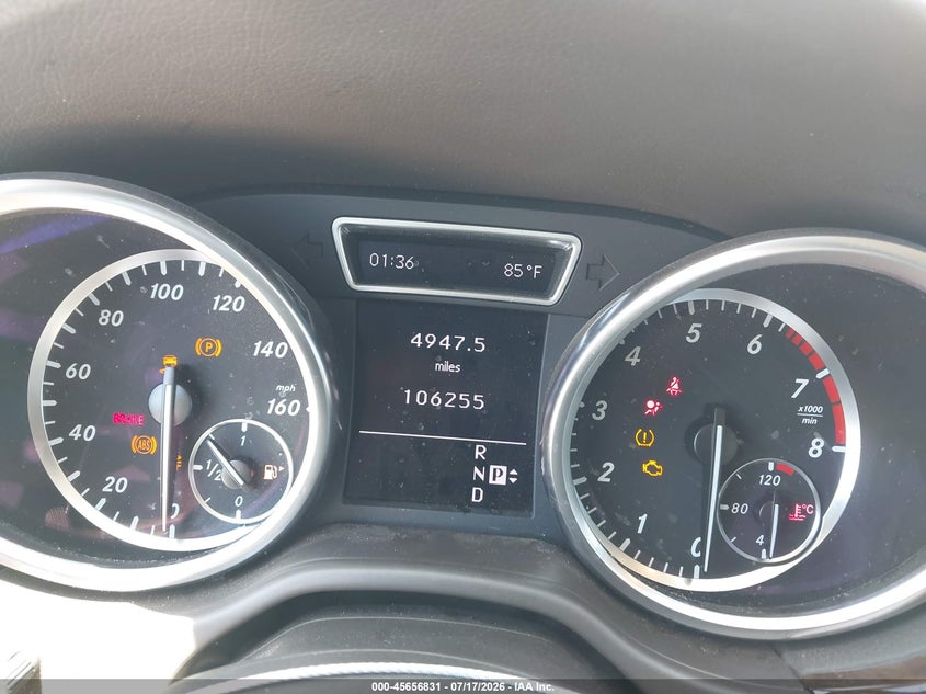 2012 Mercedes-Benz Ml 350 4Matic VIN: 4JGDA5HB3CA042013 Lot: 45656831