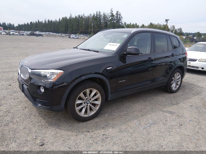 Vin: 5uxwx9c59f0d48892, lot: 46155392, bmw x3 xdrive28i 20152