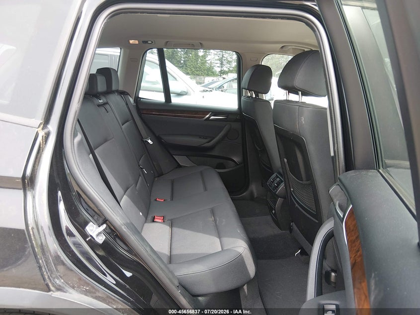2015 BMW X3 xDrive28I VIN: 5UXWX9C59F0D48892 Lot: 45656837