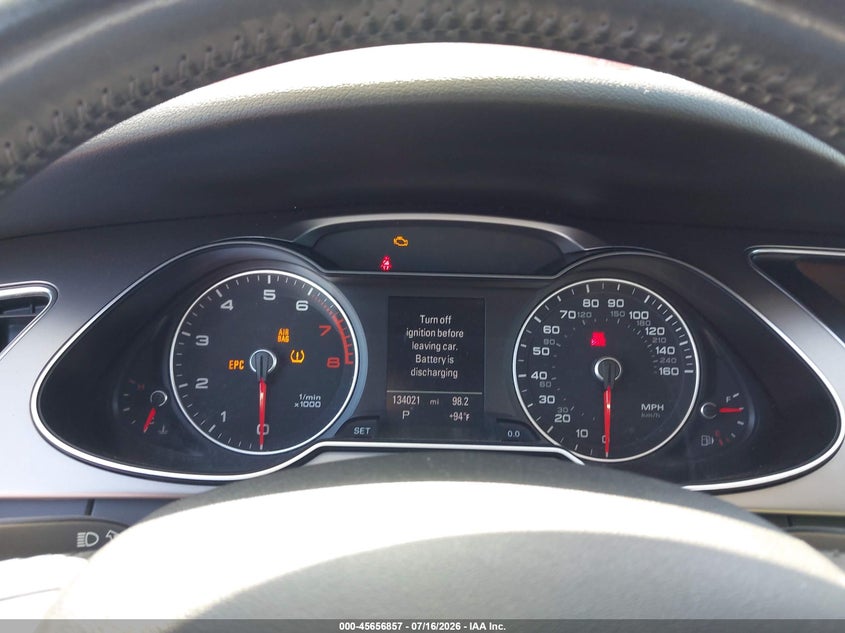 2014 Audi A4 2.0T Premium VIN: WAUAFAFLXEN008365 Lot: 45656857