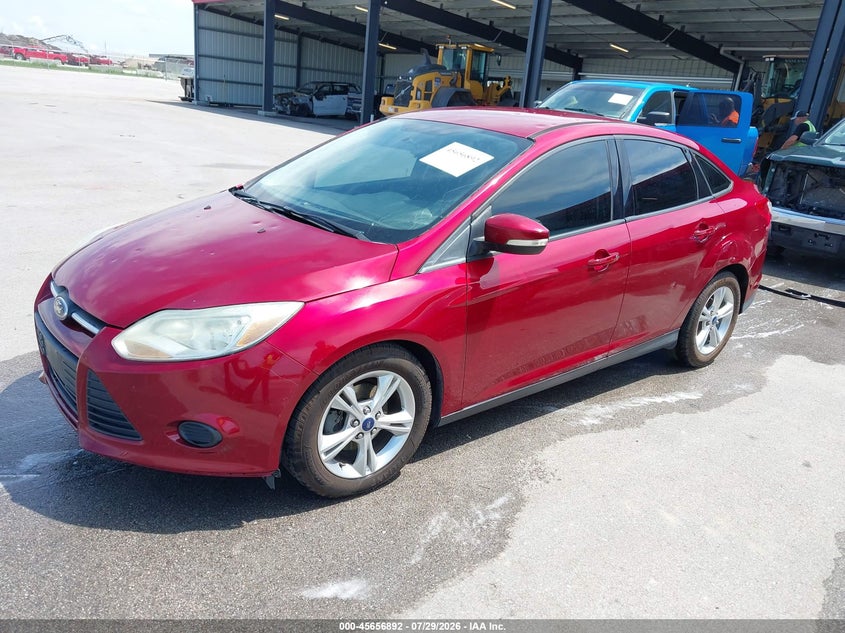 Vin: 1fadp3f28el350205, lot: 46155447, ford focus se 20142