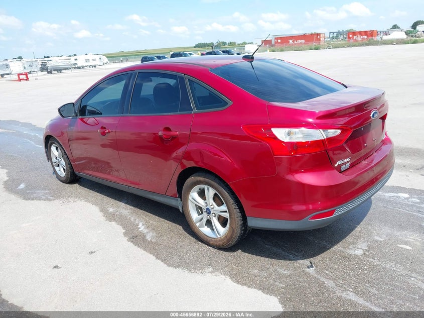 Vin: 1fadp3f28el350205, lot: 46155447, ford focus se 20143