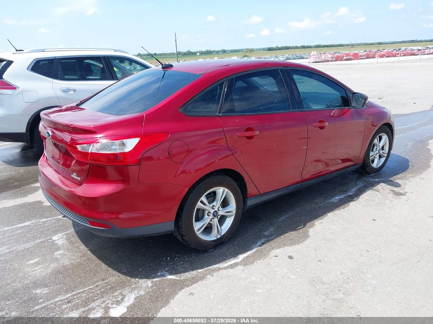 Vin: 1fadp3f28el350205, lot: 46155447, ford focus se 20144