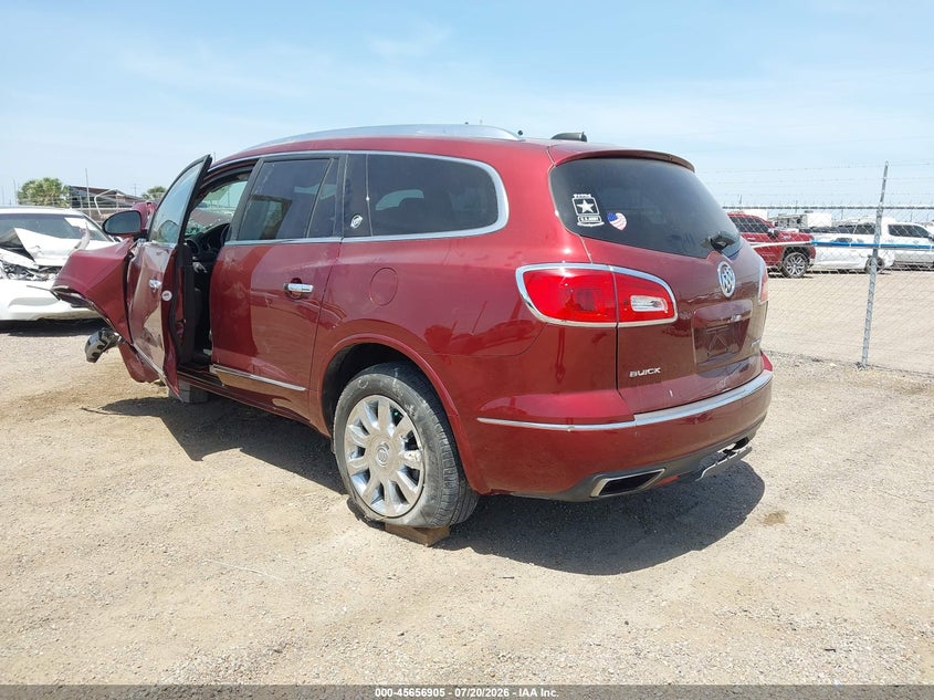 Vin: 5gakrbkd1hj263924, lot: 46155460, buick enclave leather 20173
