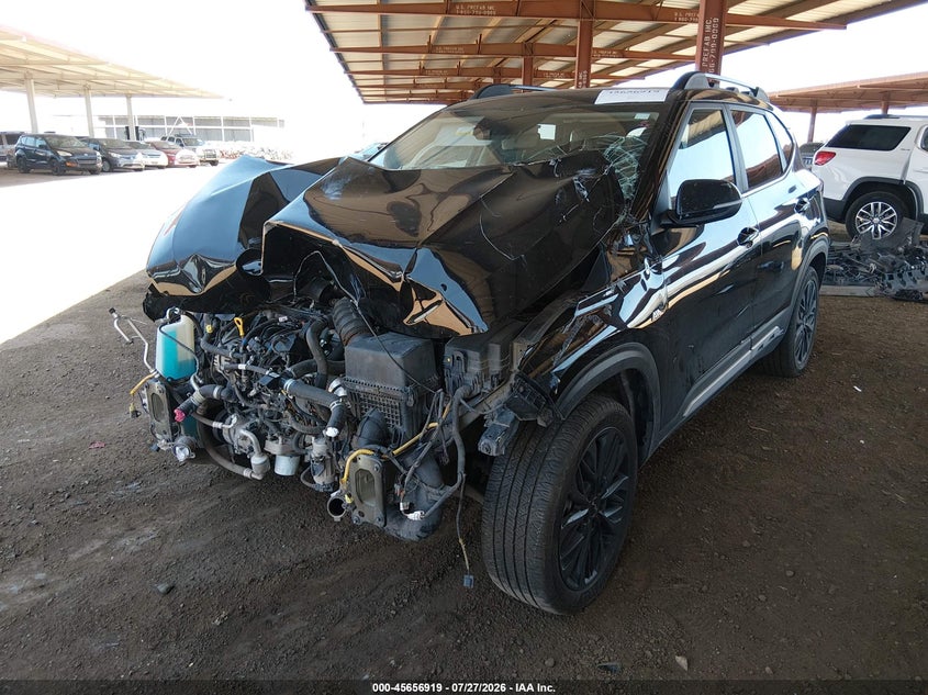 Vin: kndeuca23n7341631, lot: 46155474, kia seltos nightfall edition 20222