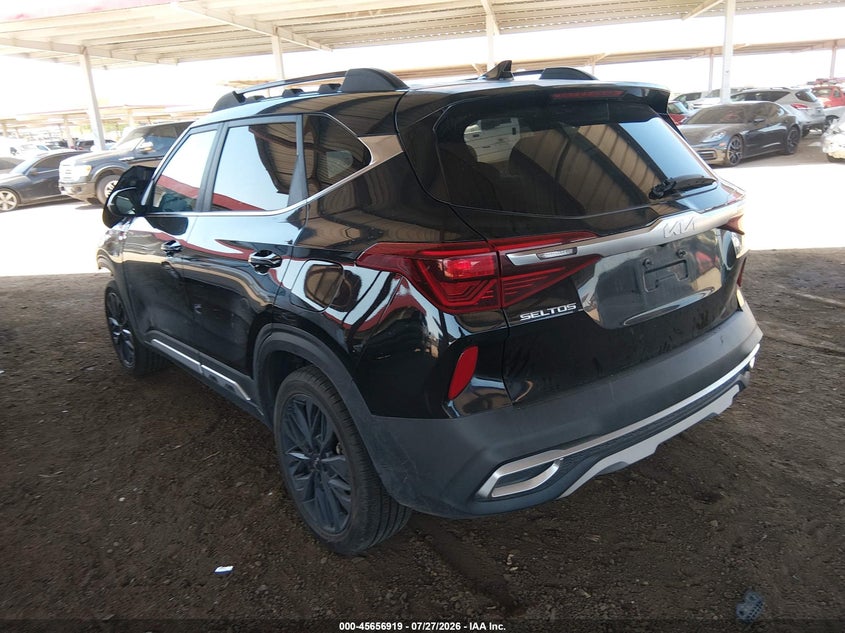Vin: kndeuca23n7341631, lot: 46155474, kia seltos nightfall edition 20223