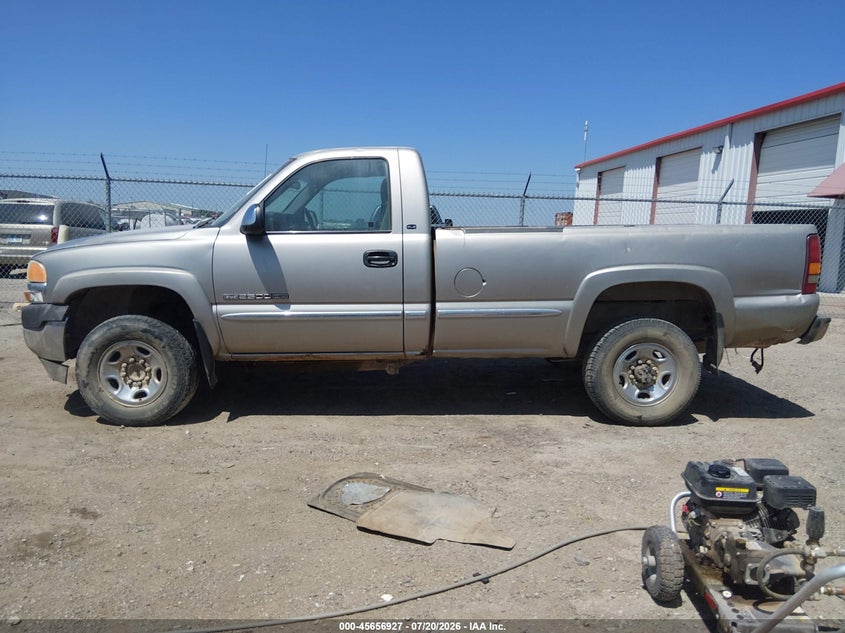 2001 GMC Sierra 2500Hd Sle VIN: 1GTHC24UX1Z255982 Lot: 45656927