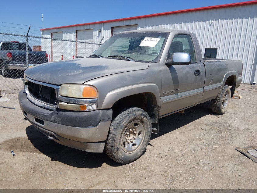 2001 GMC Sierra 2500Hd Sle VIN: 1GTHC24UX1Z255982 Lot: 45656927