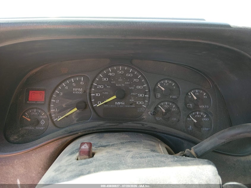 2001 GMC Sierra 2500Hd Sle VIN: 1GTHC24UX1Z255982 Lot: 45656927
