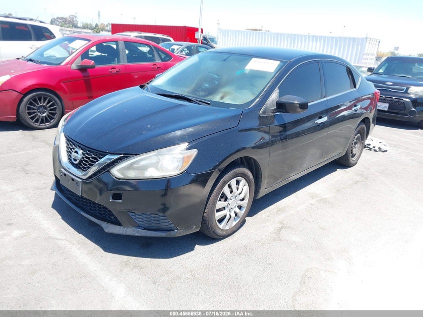 2017 Nissan Sentra, Звичайний знос, IAAI, VIN 3N1AB7AP8HL706444 — фото 2
