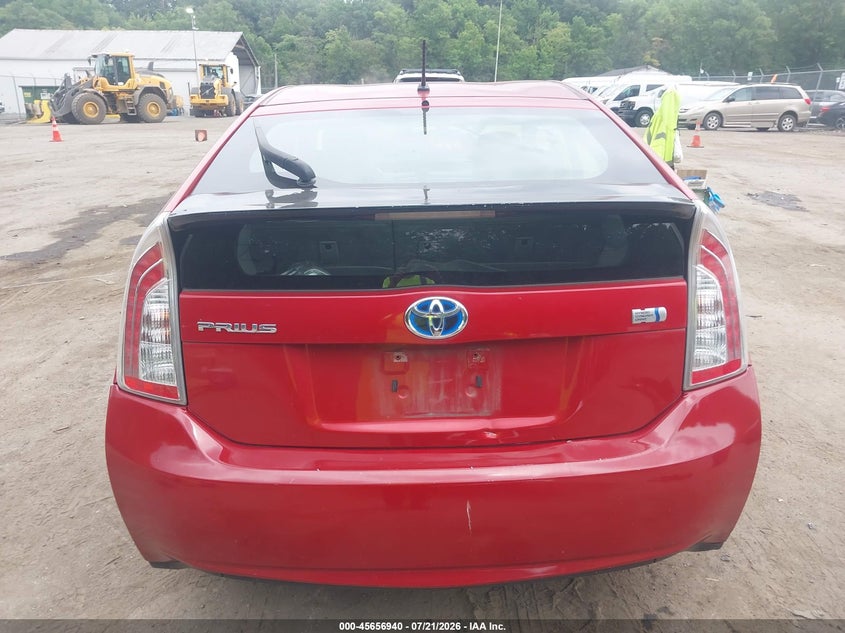 2014 Toyota Prius Two VIN: JTDKN3DU8E1737604 Lot: 45656940