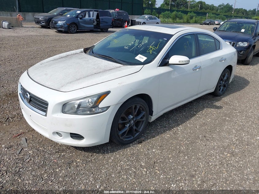 Vin: 1n4aa5ap6cc854512, lot: 46155509, nissan maxima 3.5 s 20122