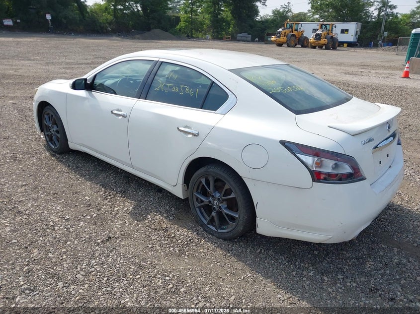 Vin: 1n4aa5ap6cc854512, lot: 46155509, nissan maxima 3.5 s 20123