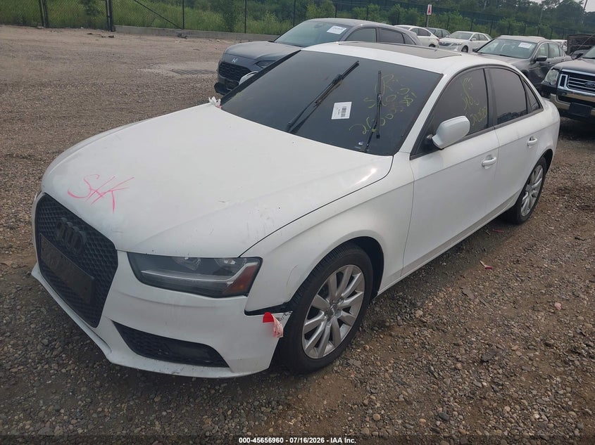 Vin: waubfafl8dn038970, lot: 46155515, audi a4 2.0t premium 20132