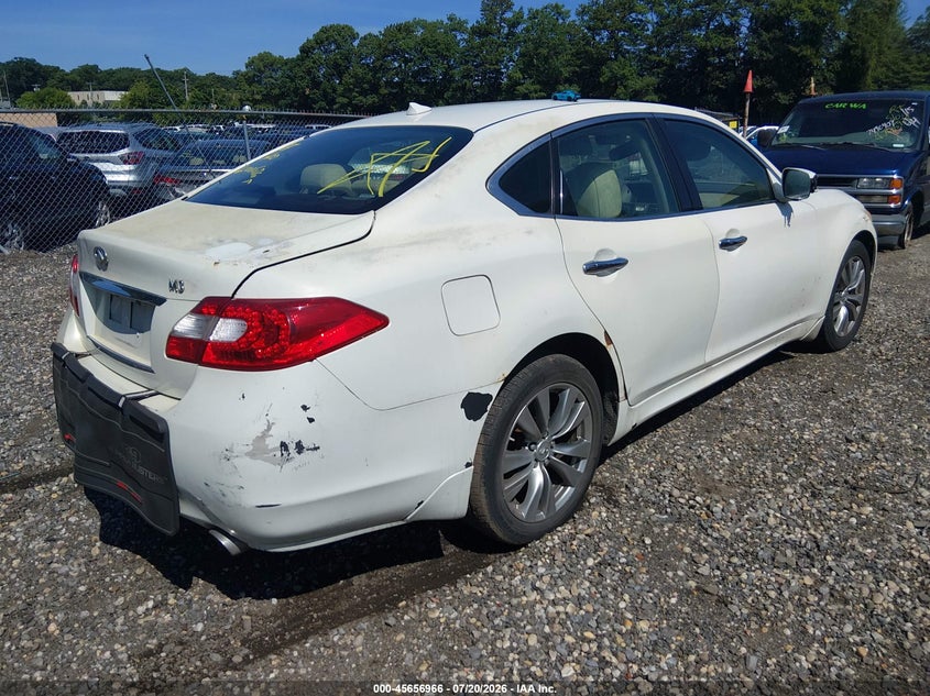 Vin: jn1by1ar8bm372947, lot: 46155521, infiniti m37x 20114